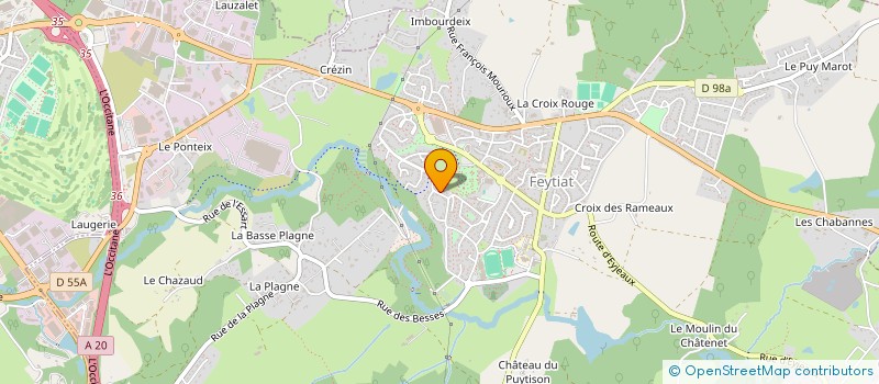 localisation de l'entreprise LS ENERGY  FEYTIAT