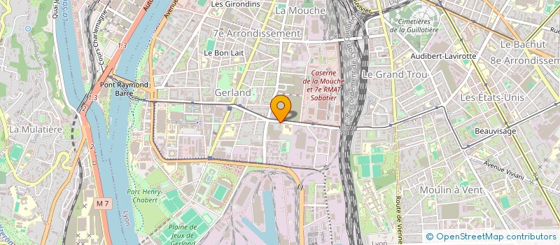 localisation de l'entreprise LS ERGOTHERAPIE  LYON