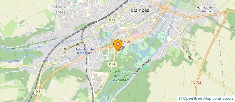 localisation de l'entreprise LS ETAMPES à ETAMPES