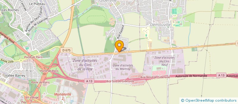 localisation de l'entreprise LS ETANCHEITE  GIBERVILLE