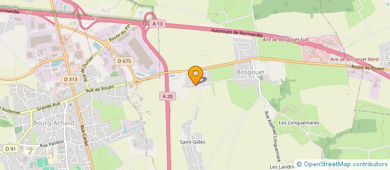 localisation de l'entreprise LS FERNANDES  BOSGOUET