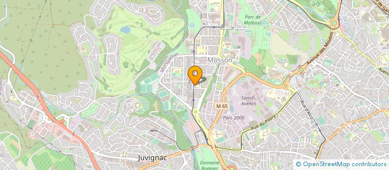 localisation de l'entreprise LS FORETS à MONTPELLIER