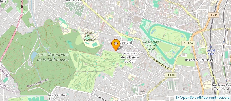localisation de l'entreprise LS GOALKEEPER COACHING à RUEIL-MALMAISON