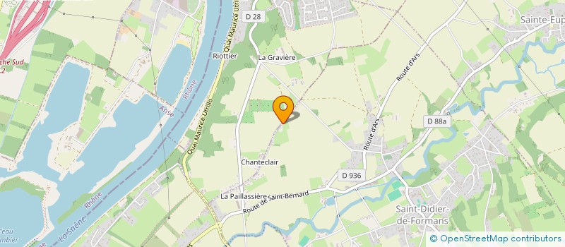 localisation de l'entreprise LS HOLDING  FAREINS