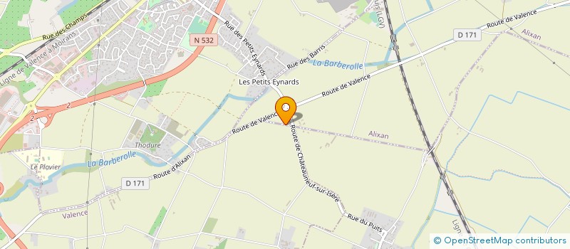 localisation de l'entreprise LS HOLDING  LE CHALON