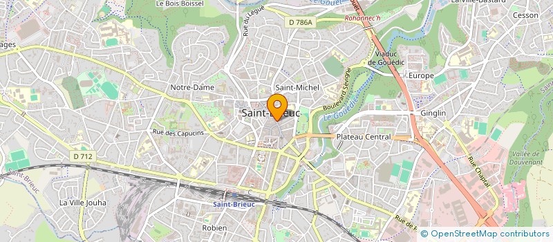 localisation de l'entreprise LS HOLDING à SAINT-BRIEUC