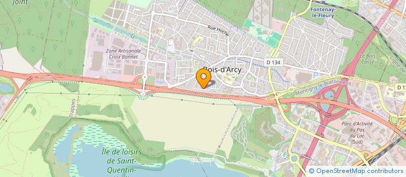 localisation de l'entreprise LS HOLDING  BOIS-D'ARCY