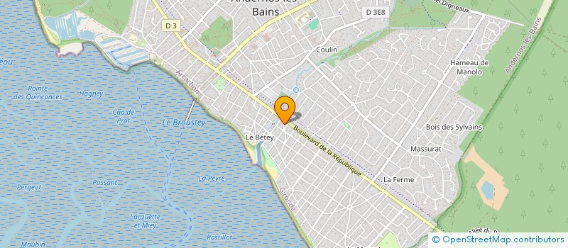 localisation de l'entreprise LS HOME  ANDERNOS-LES-BAINS