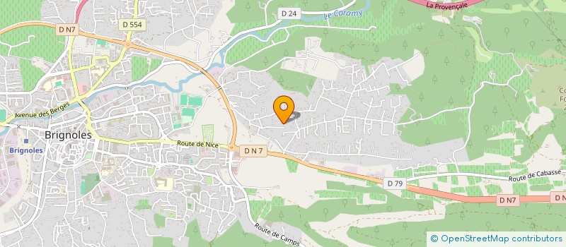 localisation de l'entreprise LS IMAGING  BRIGNOLES