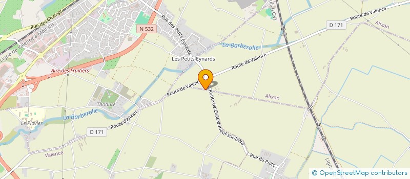 localisation de l'entreprise LS IMMO  LE CHALON