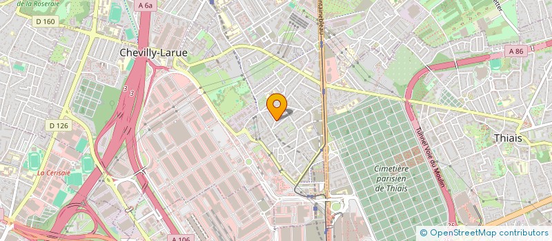 localisation de l'entreprise LS IMMO  CHEVILLY-LARUE