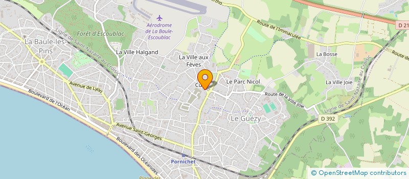 localisation de l'entreprise LS IMMO  LA BAULE-ESCOUBLAC