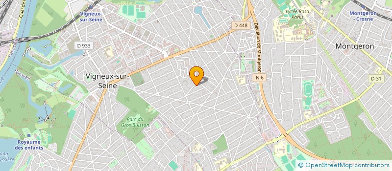 localisation de l'entreprise LS IMMO à VIGNEUX-SUR-SEINE