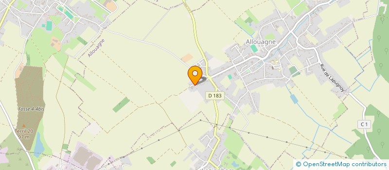 localisation de l'entreprise LS IMMO à ALLOUAGNE
