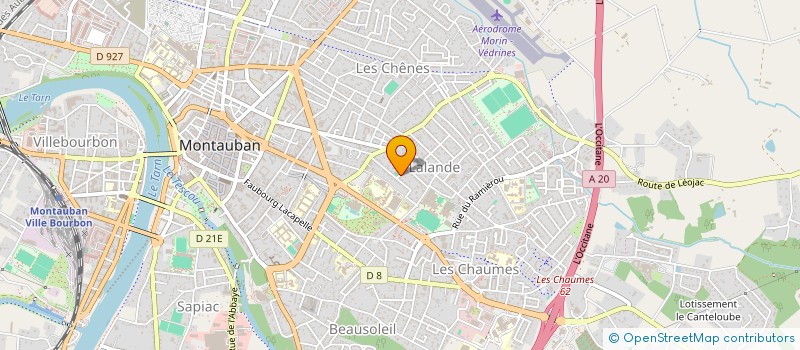 localisation de l'entreprise LS IMMO  MONTAUBAN