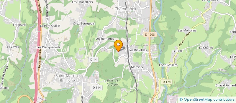 localisation de l'entreprise LS-IMMOBILIER  FILLIERE