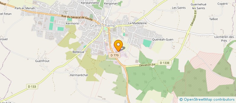 localisation de l'entreprise LS IMMOBILIER  GRAND-CHAMP