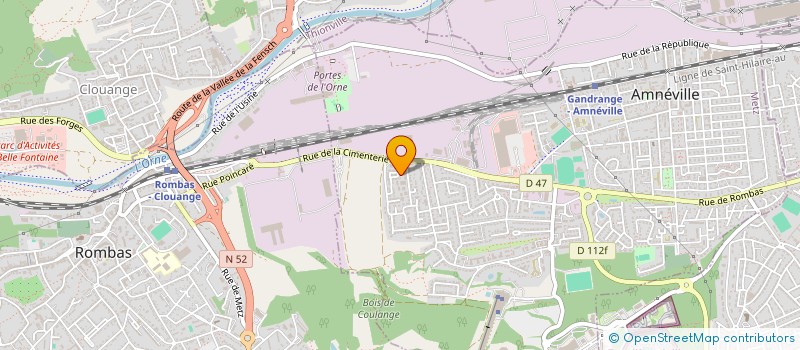 localisation de l'entreprise LS IMMOBILIER  AMNEVILLE