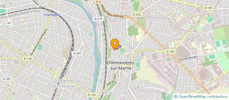 localisation de l'entreprise LS IMMOBILIER  CHENNEVIERES-SUR-MARNE