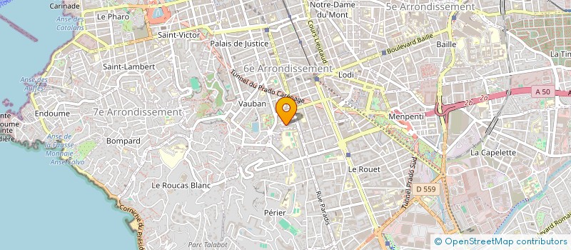 localisation de l'entreprise LS IMOP à MARSEILLE