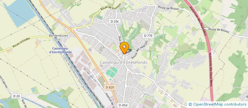 localisation de l'entreprise LS INFORMATIQUE  CASTELNAU-D'ESTRETEFONDS