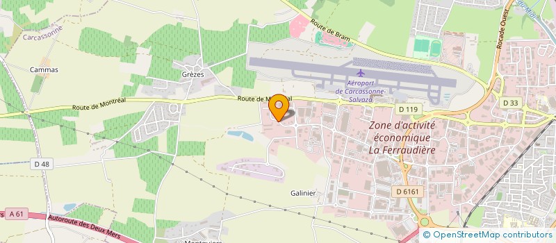 localisation de l'entreprise LS INGENIERIE à CARCASSONNE