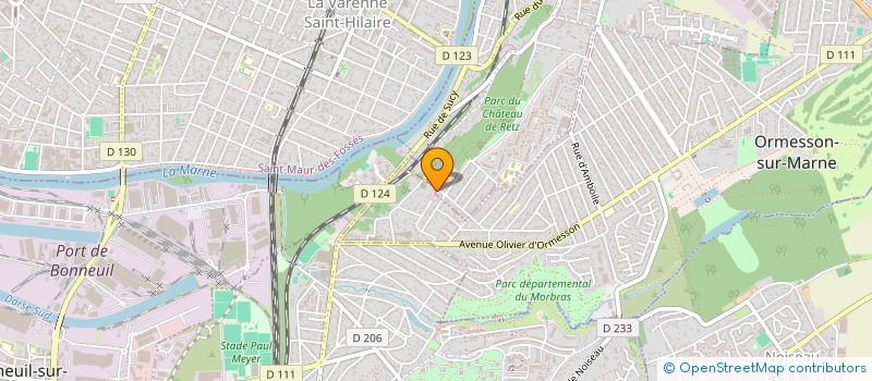 localisation de l'entreprise LS INTEGRA à ORMESSON-SUR-MARNE
