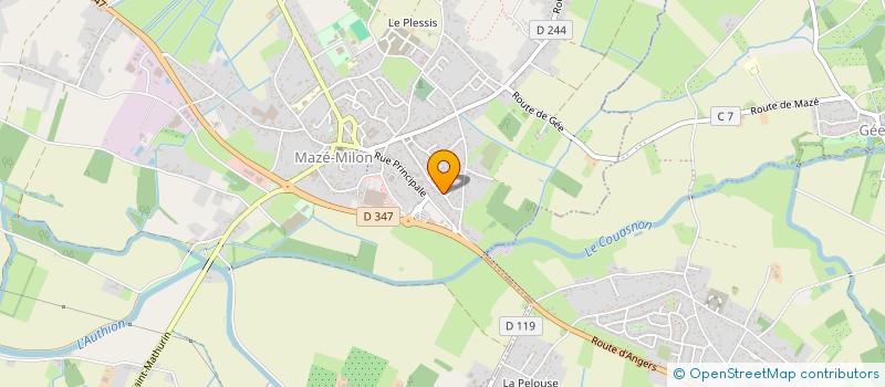 localisation de l'entreprise LS INVEST  MAZE-MILON