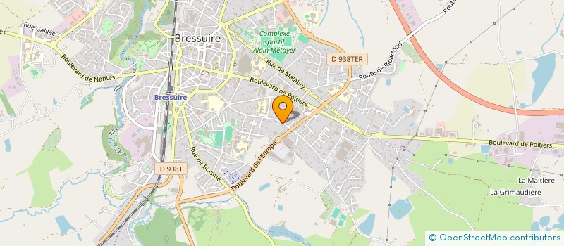 localisation de l'entreprise LS INVEST  BRESSUIRE