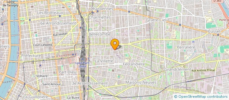 localisation de l'entreprise LS INVESTISSEMENTS  LYON