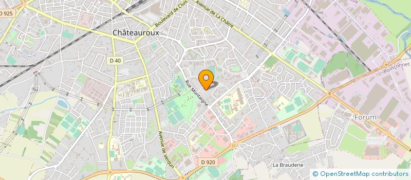 localisation de l'entreprise LS LEISURES AND SPORTS à CHATEAUROUX
