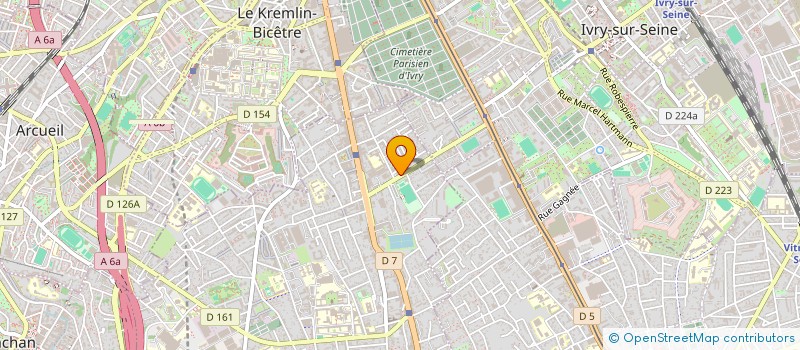 localisation de l'entreprise LS LIGHT DESIGN à VILLEJUIF