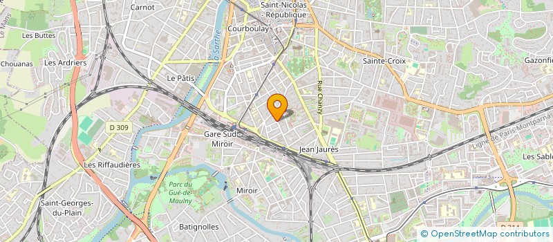 localisation de l'entreprise LS-MANAGEMENT à LE MANS