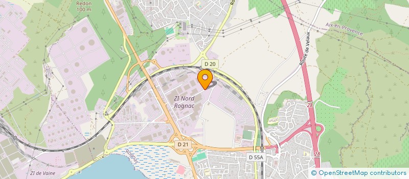 localisation de l'entreprise LS-MEDICAL  ROGNAC