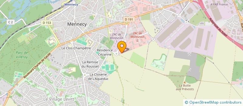 localisation de l'entreprise LS MENNECY à MENNECY
