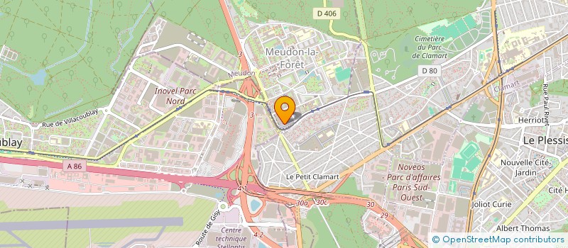 localisation de l'entreprise LS MEUDON- LOISIRS SPORTIFS MEUDON à MEUDON