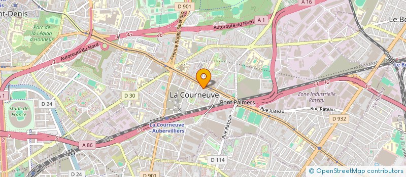 localisation de l'entreprise LS NETTOYAGE  SAINT-DENIS