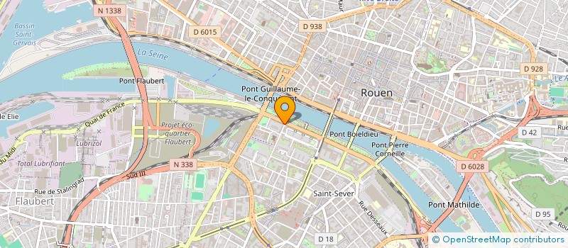 localisation de l'entreprise LS NORMANDIE  ROUEN