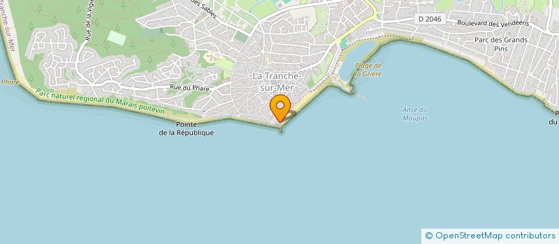 localisation de l'entreprise LS OCEAN à LA TRANCHE-SUR-MER