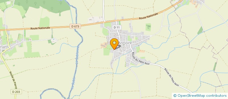 localisation de l'entreprise LS'PACE  ANNOIRE