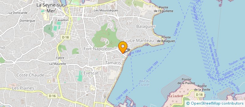 localisation de l'entreprise LS PAVAGE  LA SEYNE-SUR-MER