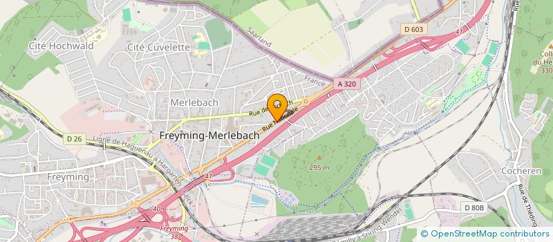 localisation de l'entreprise LS PEINTURE  ROSBRUCK