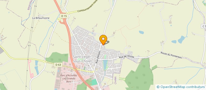 localisation de l'entreprise LS PREMIUM VTC  SAINT-LEGER-SOUS-CHOLET