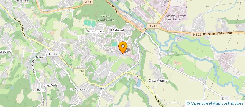 localisation de l'entreprise LS PRESTA  VIENNE