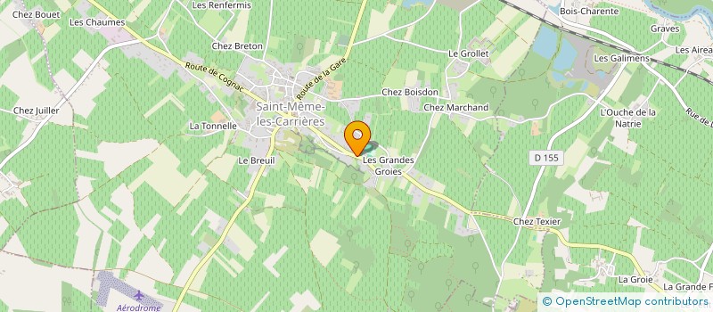 localisation de l'entreprise LS PRESTIGE  SAINT-MEME-LES-CARRIERES