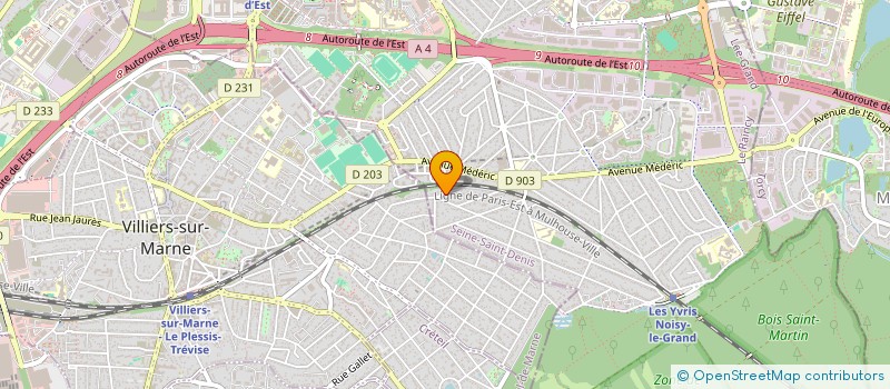 localisation de l'entreprise LS PRO DRIVE à NOISY-LE-GRAND
