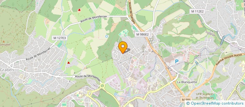 localisation de l'entreprise LS PRO TRANSPORT à GRABELS