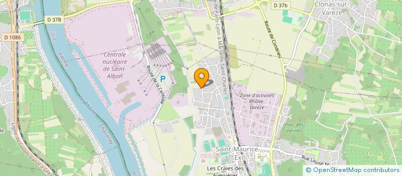 localisation de l'entreprise LS PRO TRAVAUX à SAINT-MAURICE-L'EXIL