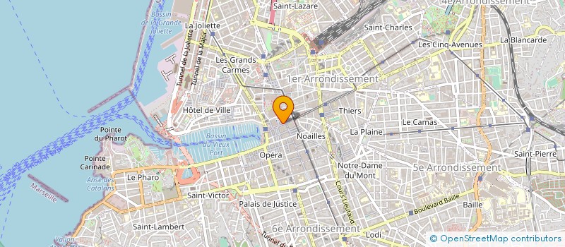 localisation de l'entreprise LS PROMOTION à MARSEILLE