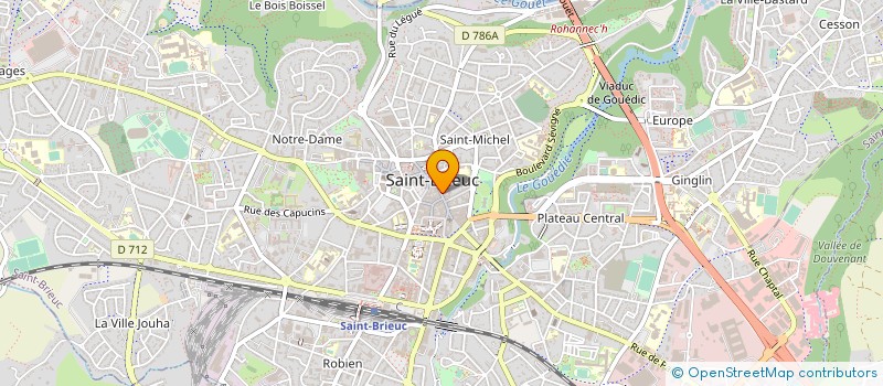 localisation de l'entreprise LS PROMOTION à SAINT-BRIEUC